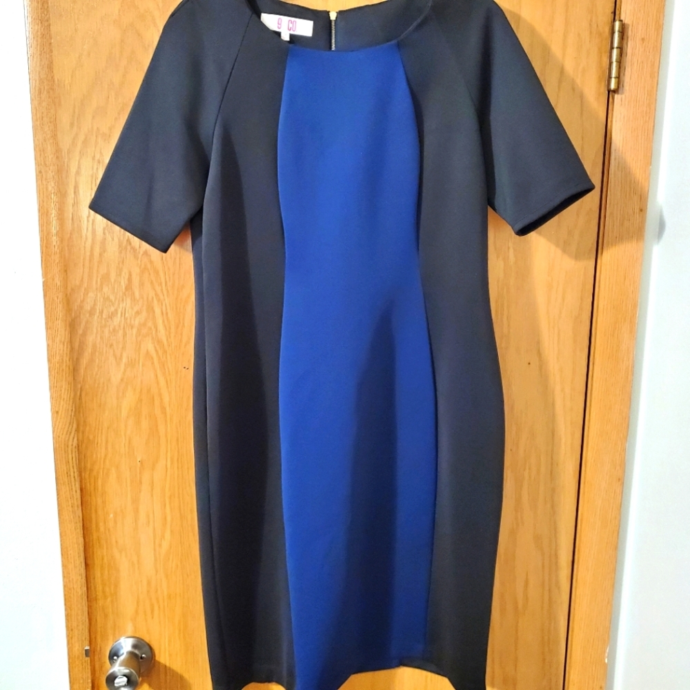 Classic two-tone dress